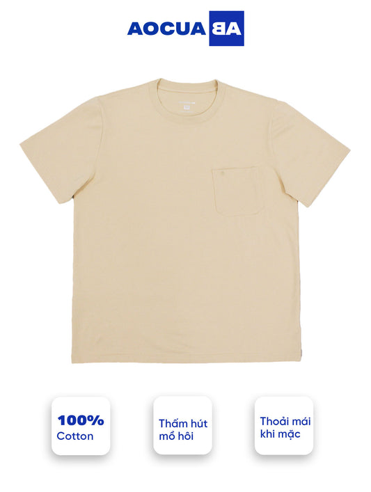 Áo thun AOCUABA 100% Cotton - Cà Phê Nhiều Sữa