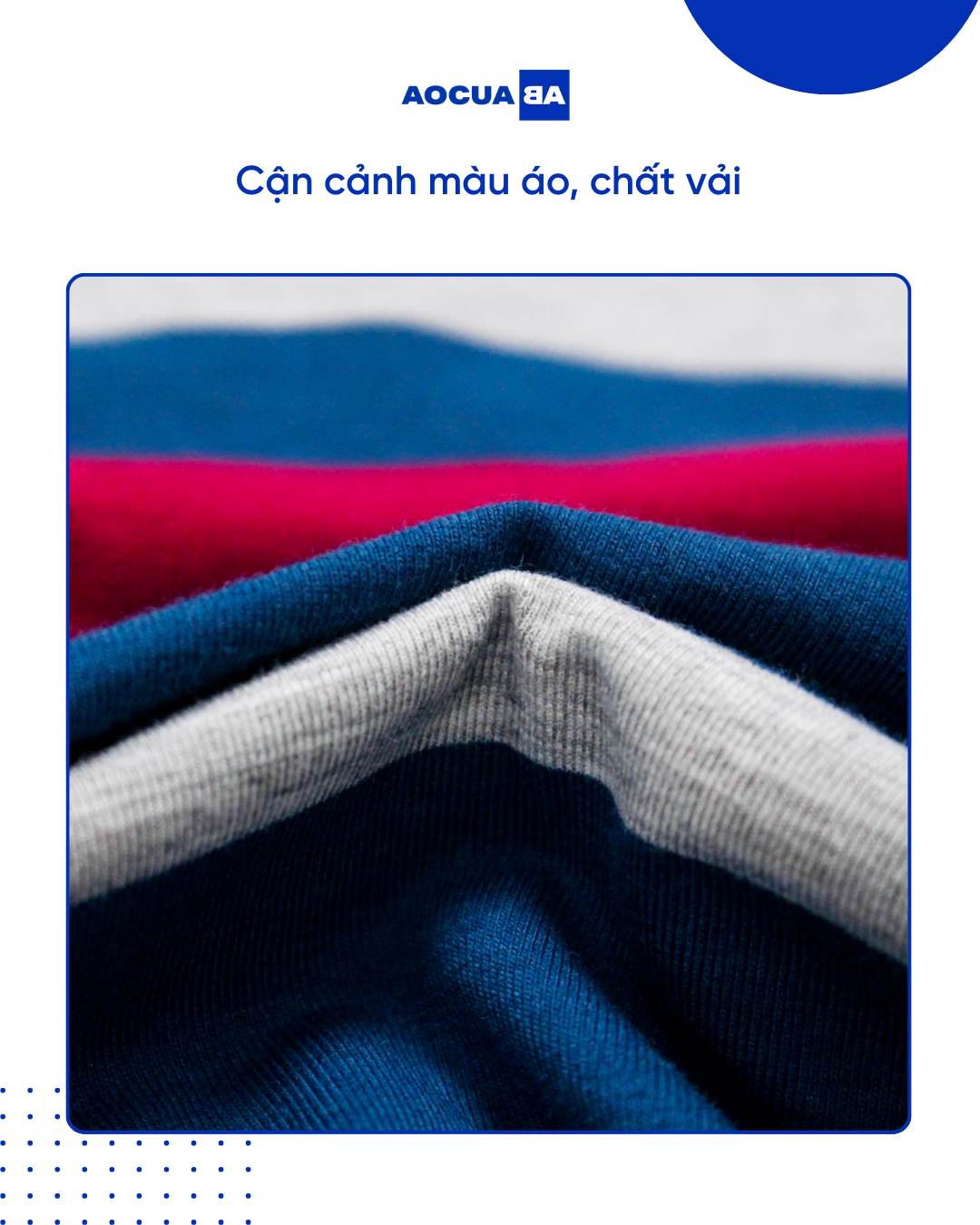 Áo Polo AOCUABA - Xanh NAVY sọc PLS