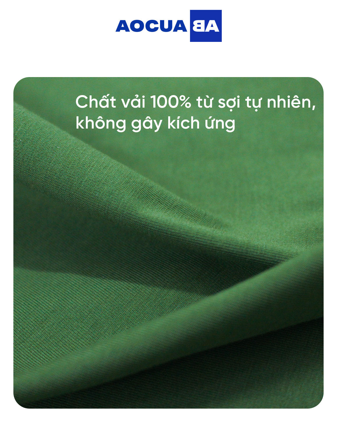 Áo Polo AOCUABA - Xanh Lá trơn PLT